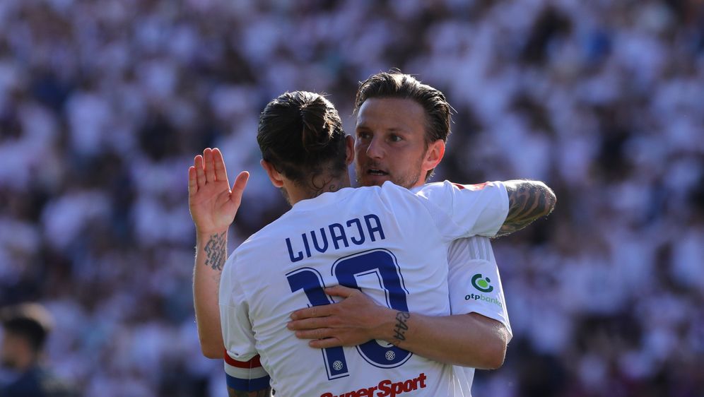 Marko Livaja i Ivan Rakitić