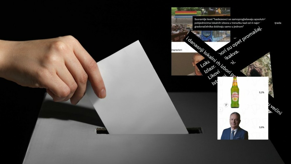 Kutija za glasovanje i reakcije na izbore s društvenih mreža