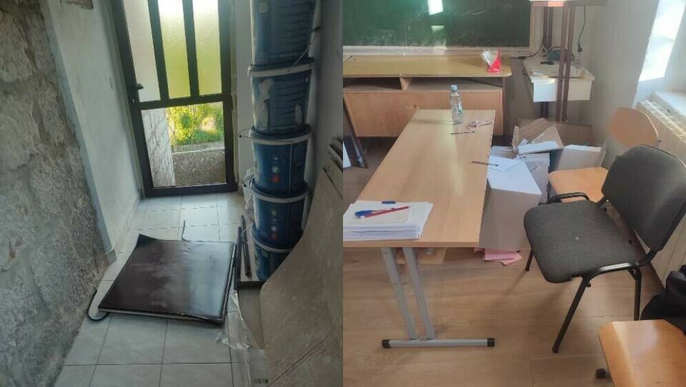 Bajagić - napad na biračko mjesto