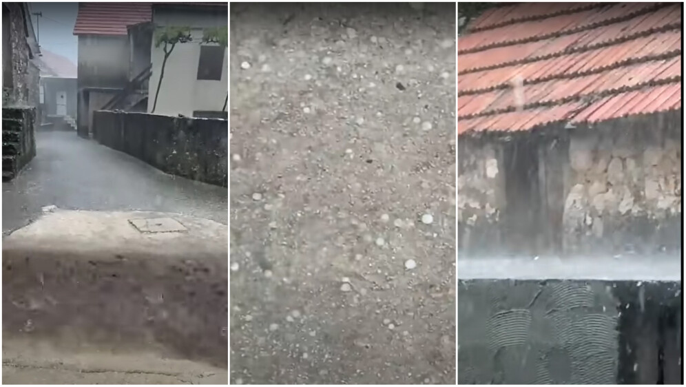 Tuča na jugu Hrvatske