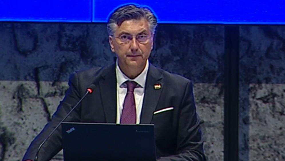 Andrej Plenković na sjednici Vlade