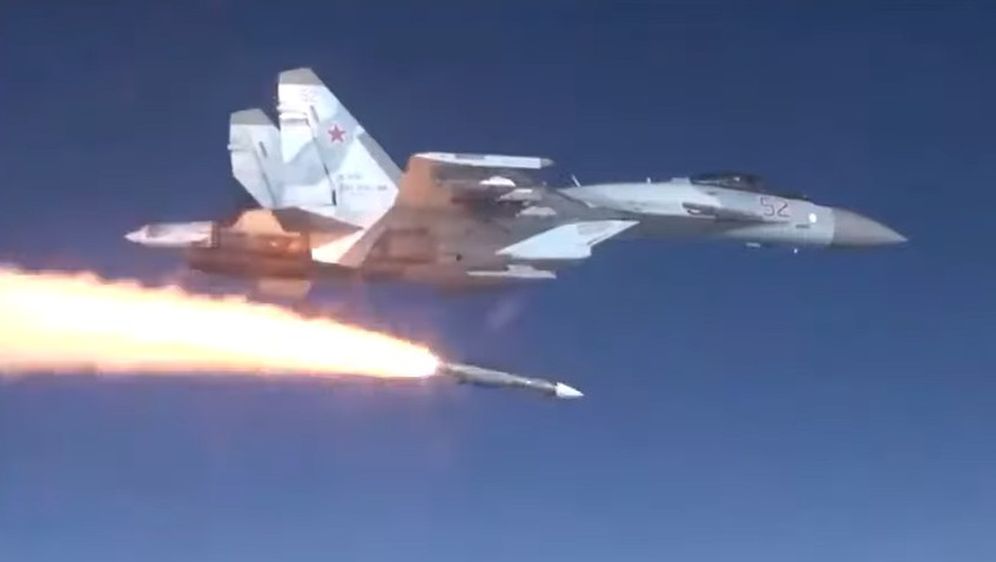 Raketa R-27M ispaljena iz Su-35