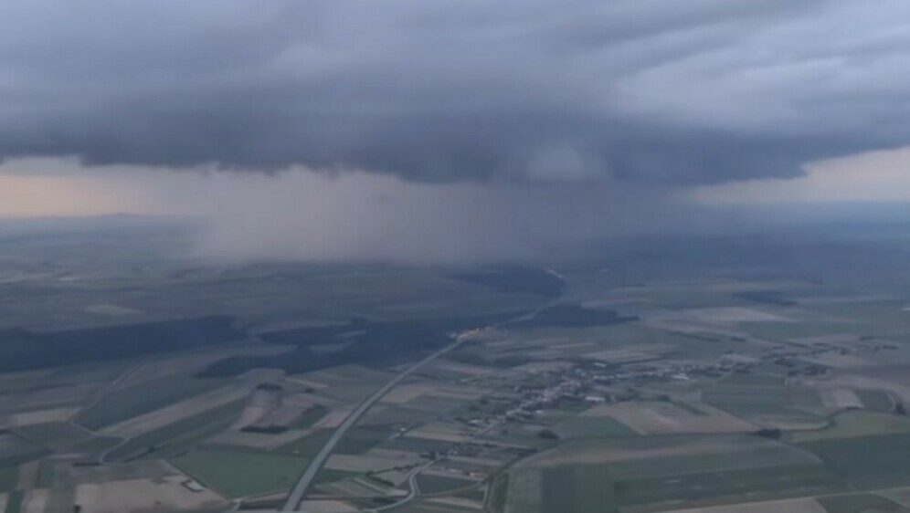 Nevrijeme kod Osijeka