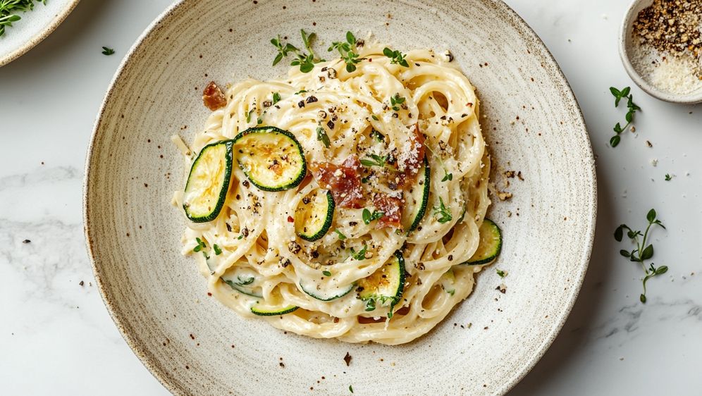 Carbonara s tikvicama