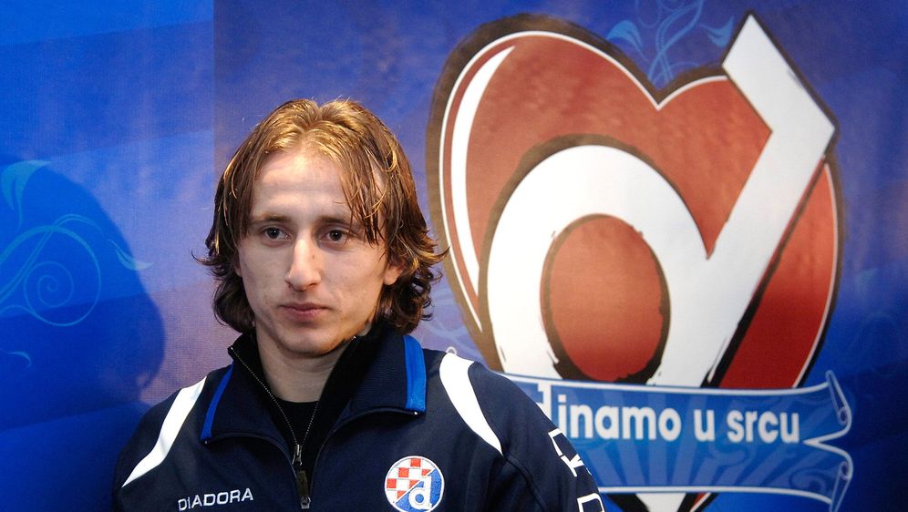 Luka Modrić dok je igrao za Dinamo