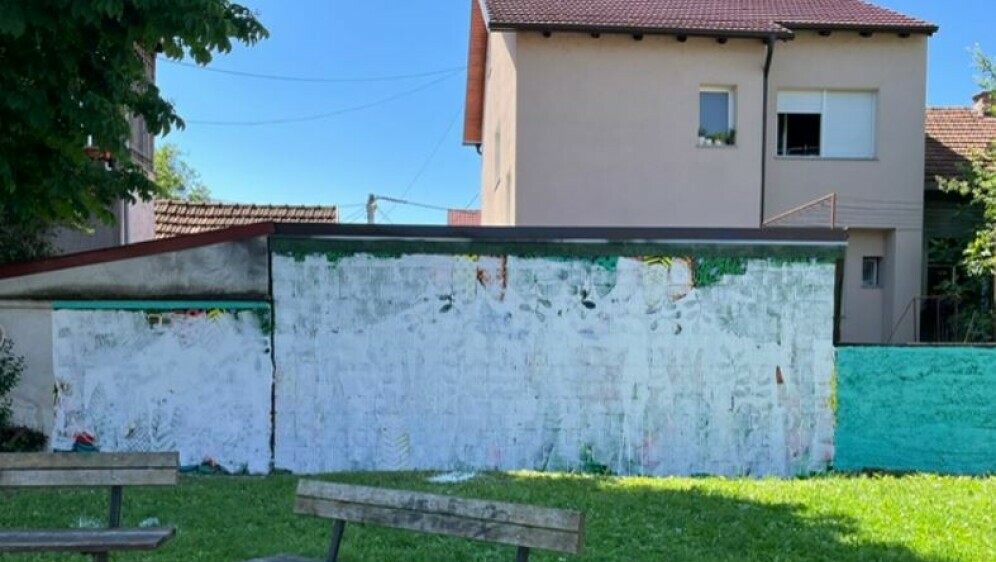 Uništeni mural u Španskom