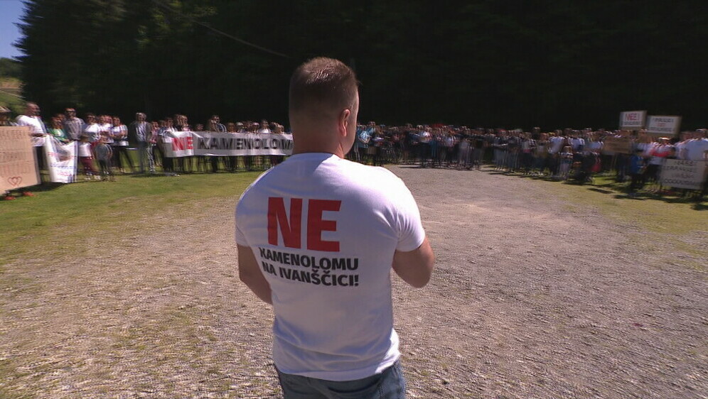 Prosvjed zbog kamenoloma