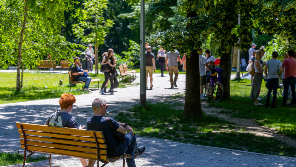 Park, ilustracija