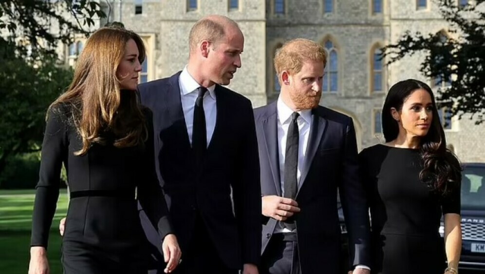 William i Harry sa suprugama - 4