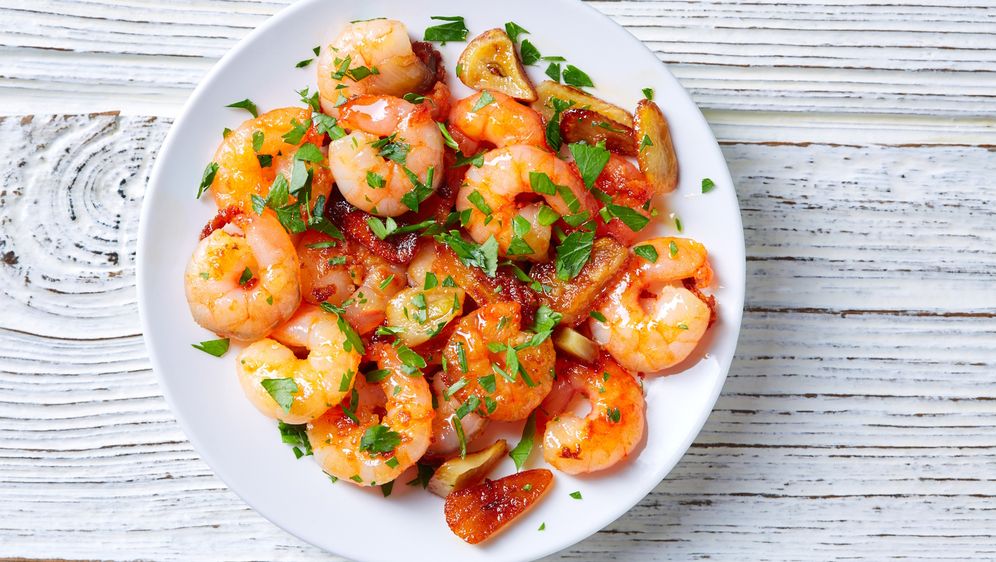 Kozice sa češnjakom