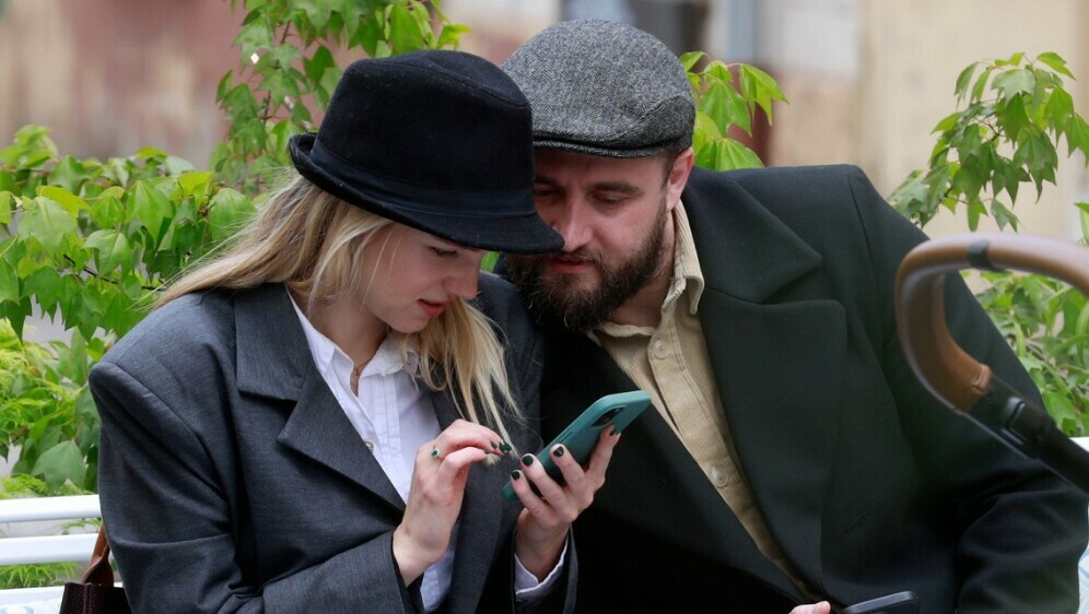 Matija Cvek i supruga Miriam