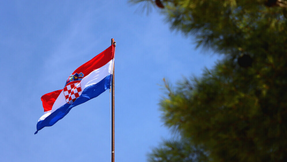 Hrvatska zastava, ilustracija