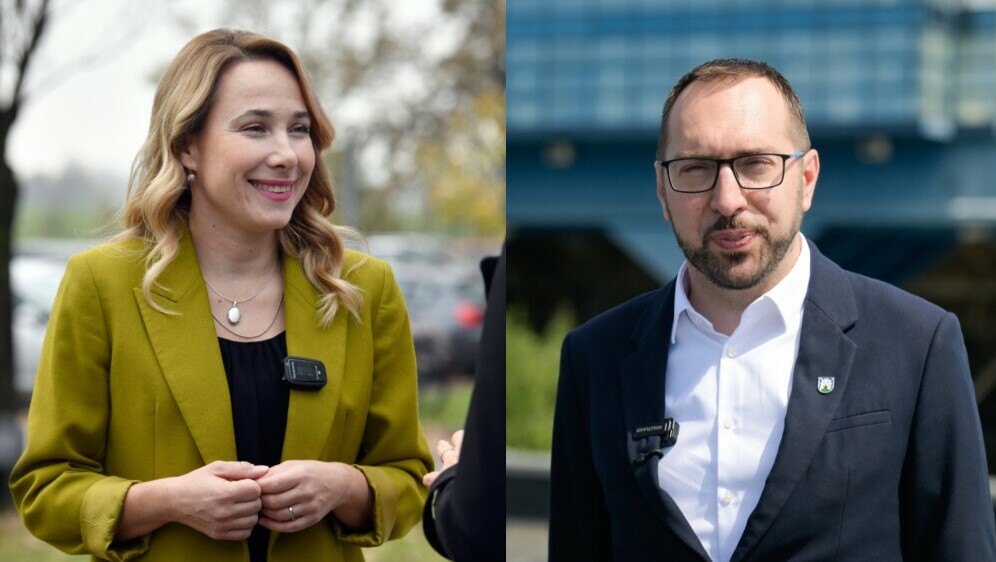 Marija Selak Raspudić i Tomislav Tomašević