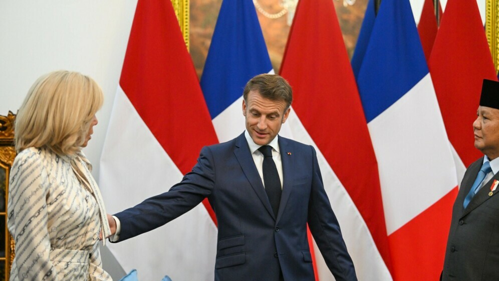 Emmanuel i Brigitte Macron