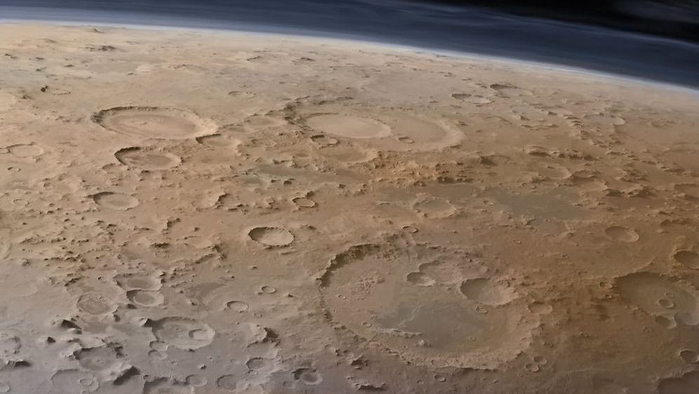 Atmosfera na Marsu