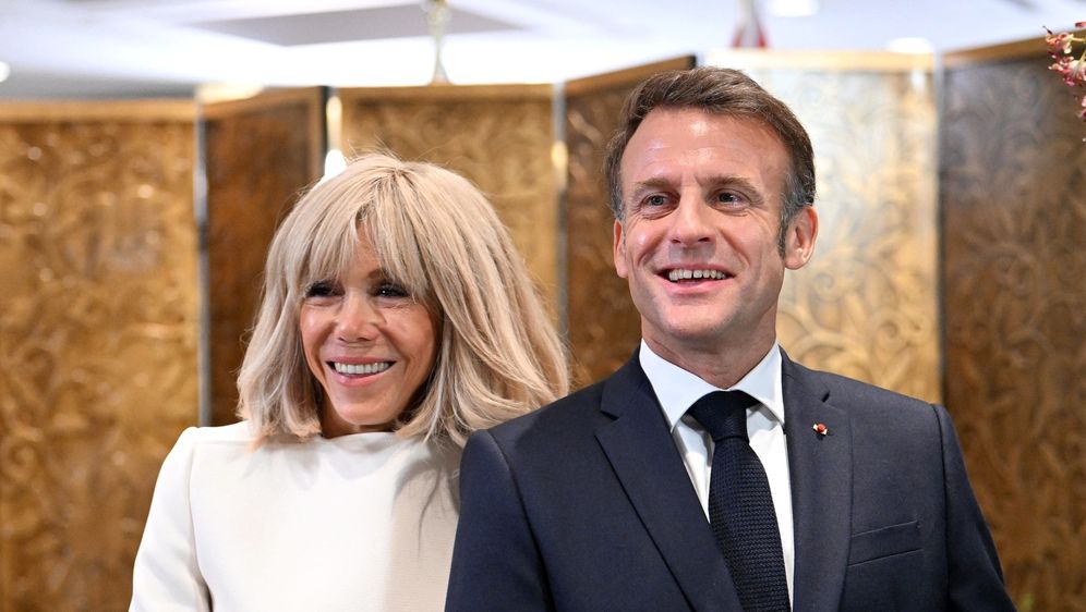 Brigitte i Emmanuel Macron u Singapuru
