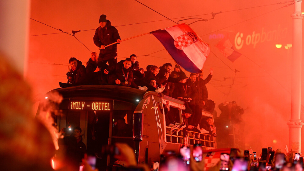 Doček nogometaša 2022.