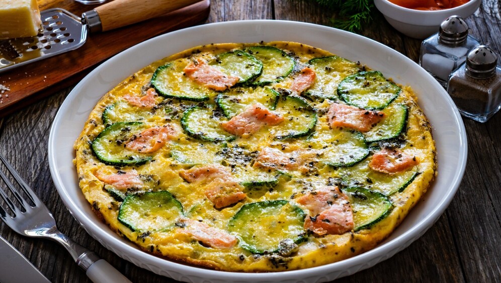 Fritata s tikvicama i sirom