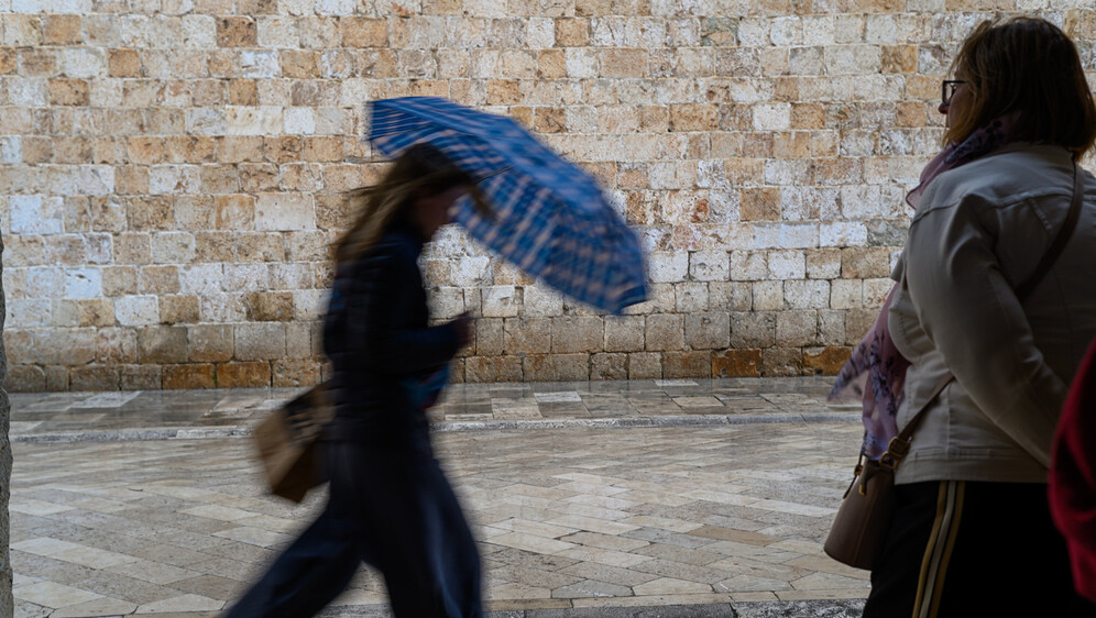 Kiša u Dubrovniku