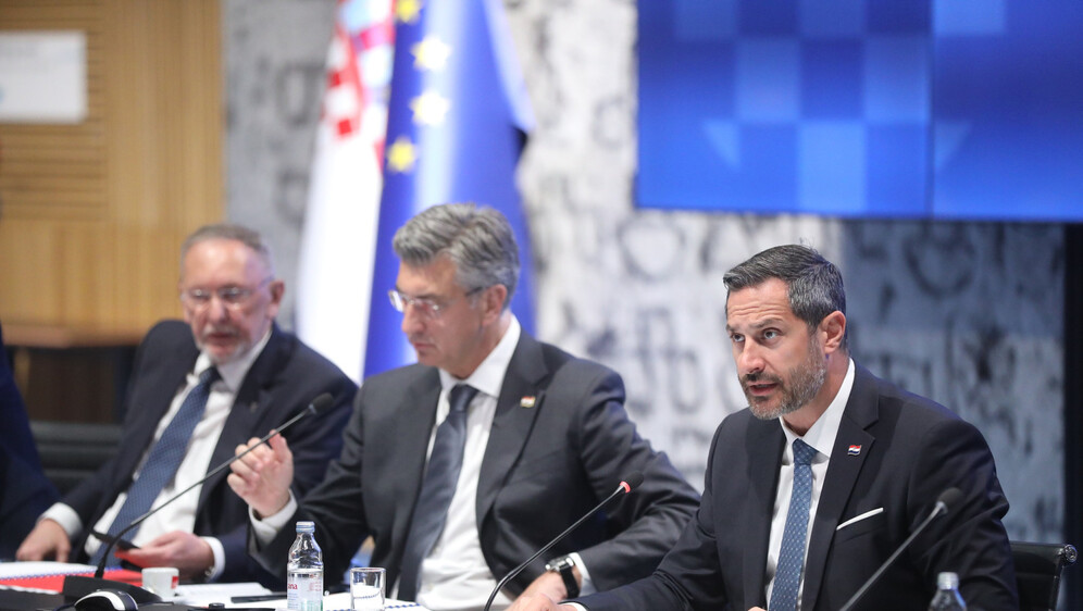 Andrej Plenković i Tonči Glavina