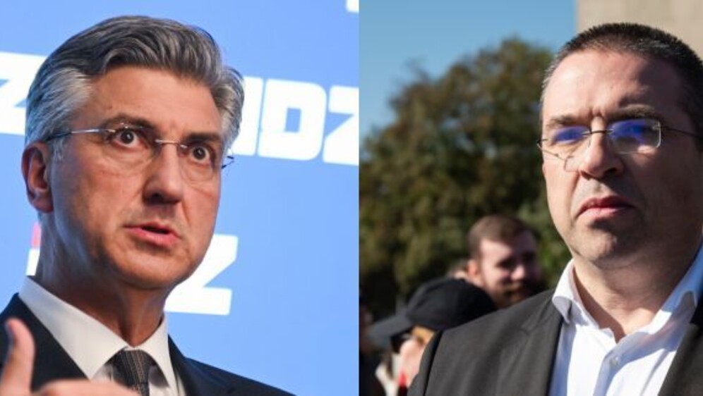 Andrej Plenković i Tomislav Sokol
