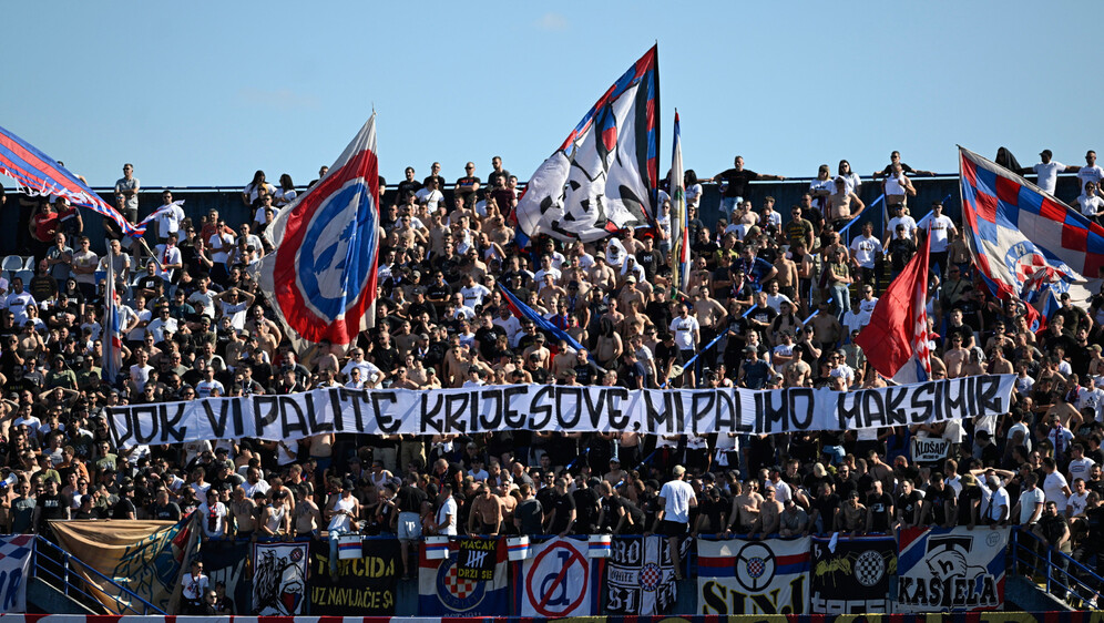 Torcida na Maksimiru