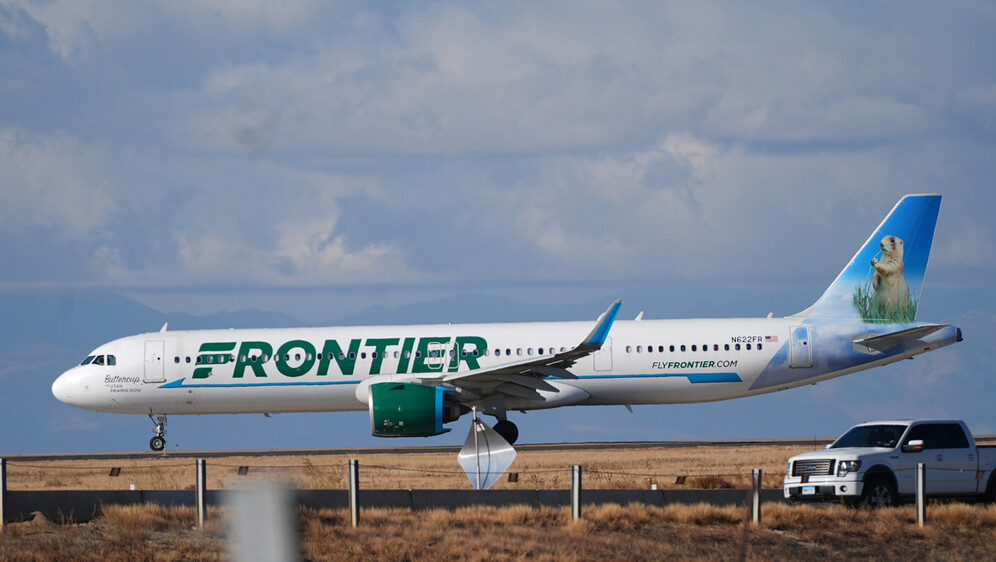 Zrakoplov Frontier Airlinesa