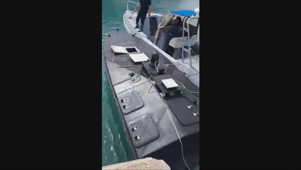 Pomorski dron opremljen sa 100 kilograma eksploziva