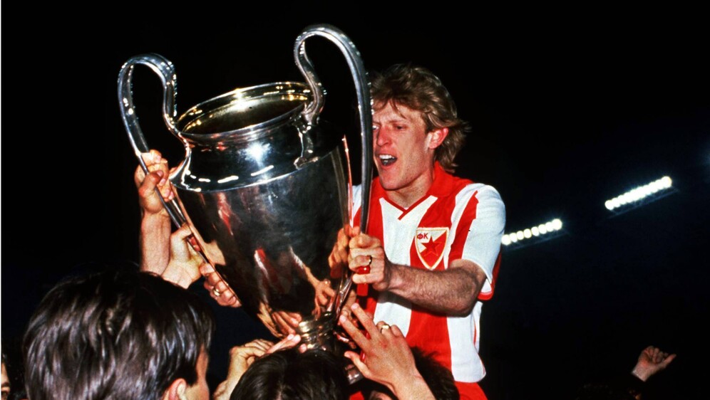 Robert Prosinečki osvaja Kup prvaka s Crvenom zvezdom