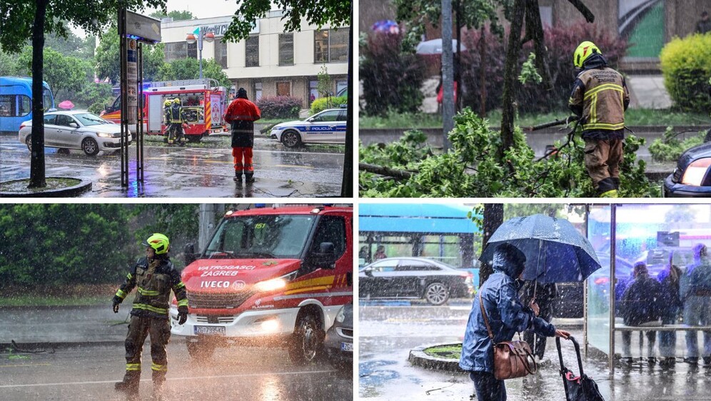 Nevrijeme u Zagrebu