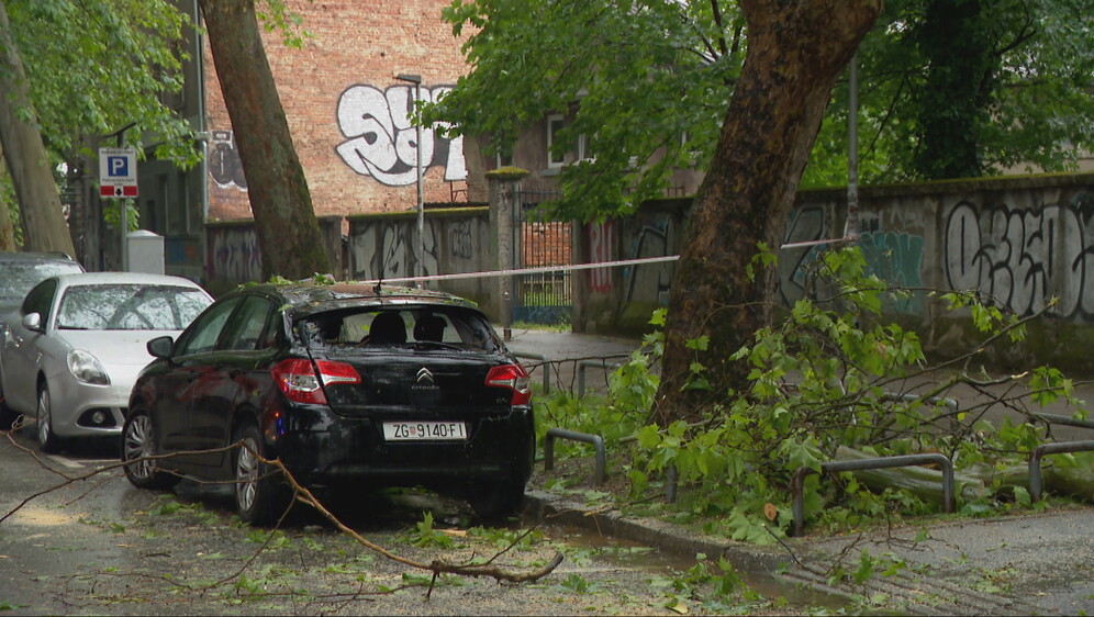 Nevrijeme u Zagrebu
