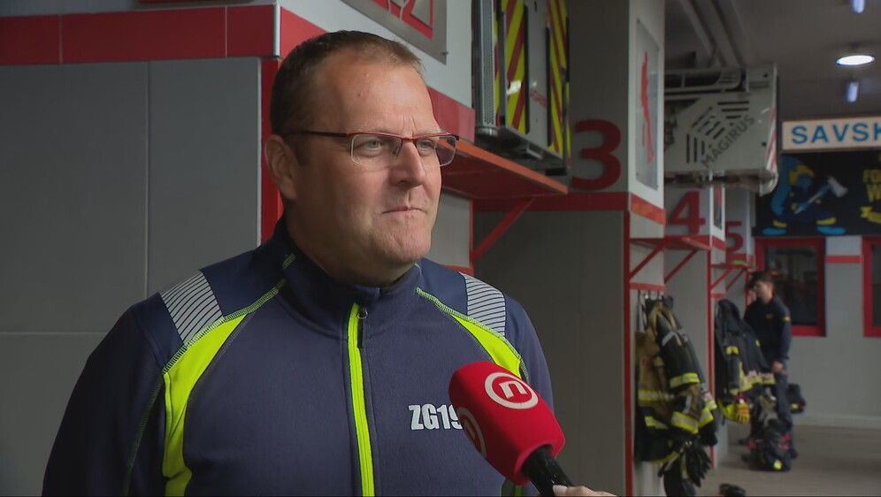 Siniša Jembrih, zapovjednik JVP Grada Zagreba