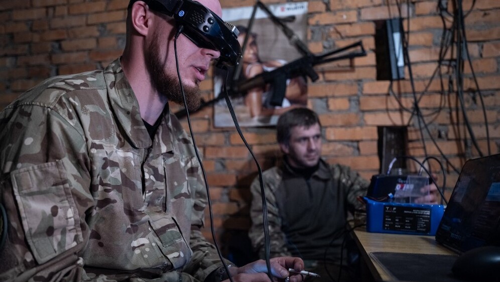 Ukrajinski dron operateri