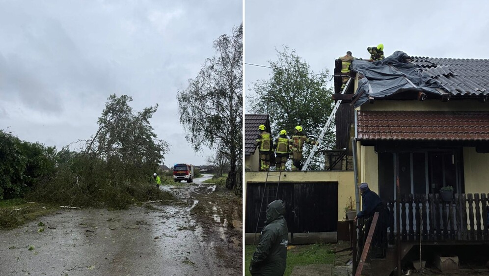 Nevrijeme u Popovači