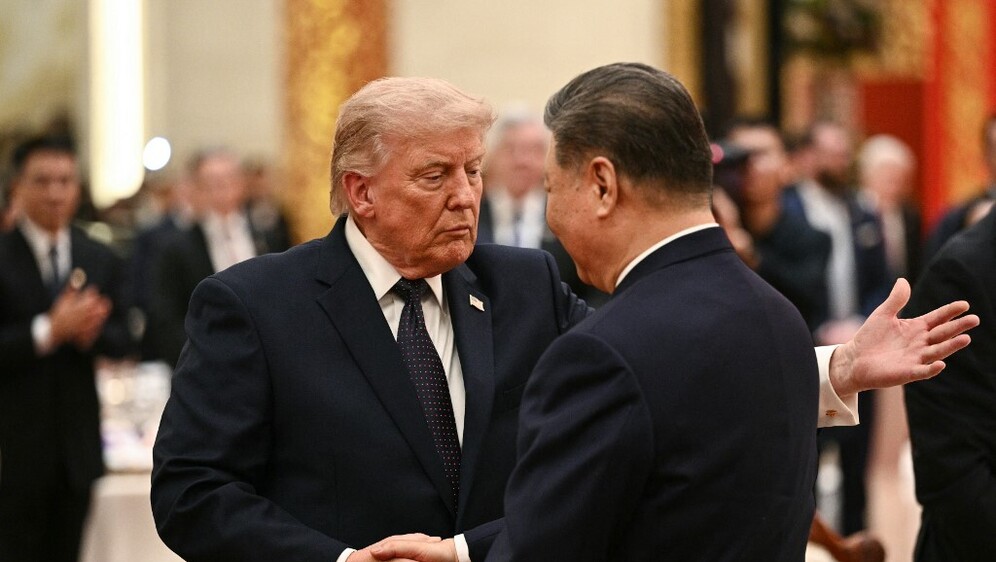 Xi i Trump na banketu