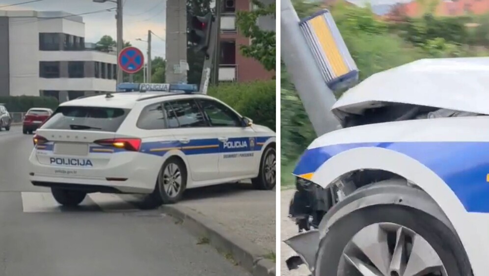 Prometna nesreća u Zagrebu