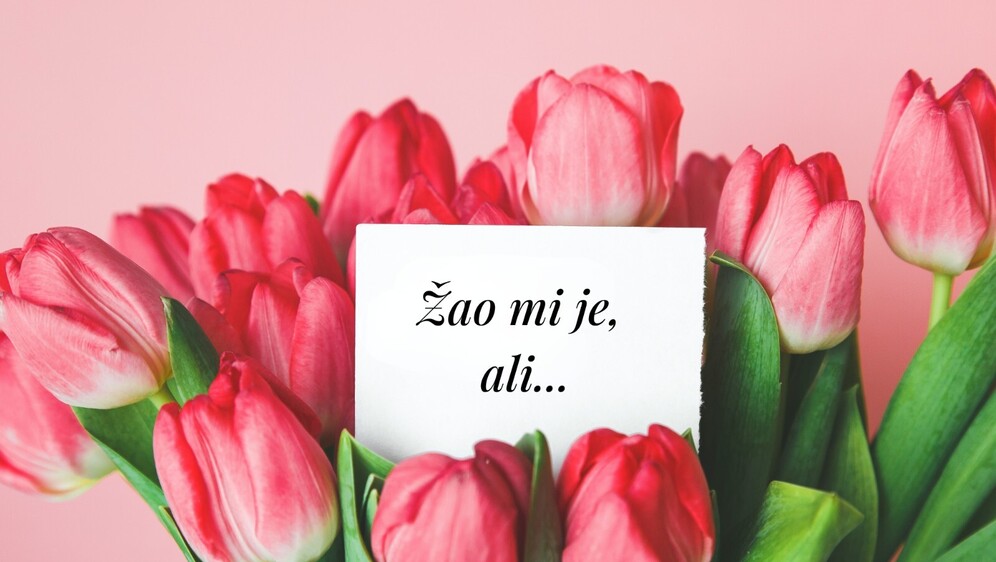 Ovako ne zvuči iskrena isprika