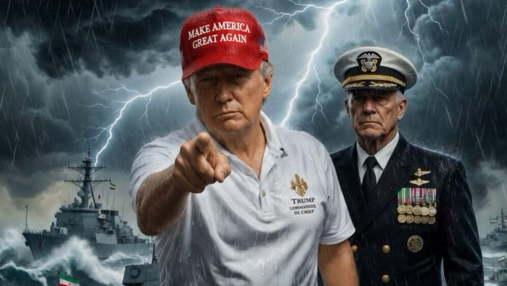 Ilustracija koju je objavio Donald Trump
