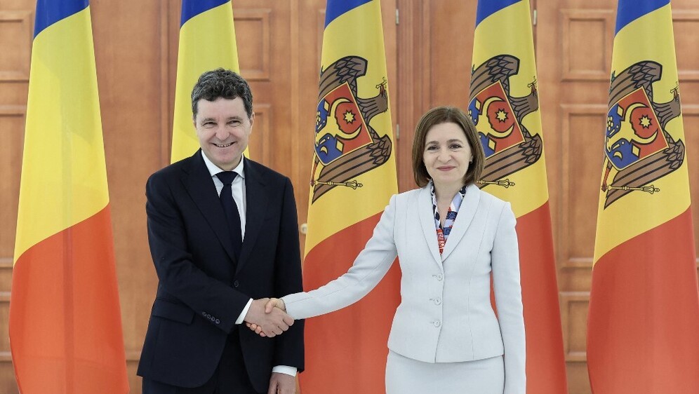 Maia Sandu i Nicusor Dan