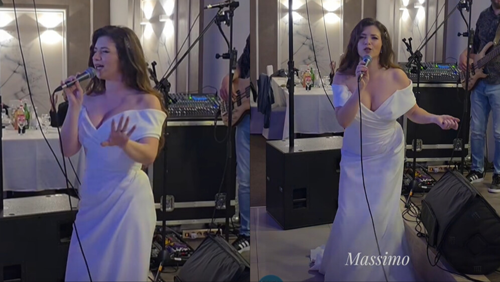 Mladenka Daniela Čotić kako imitira poznate domaće pjevače