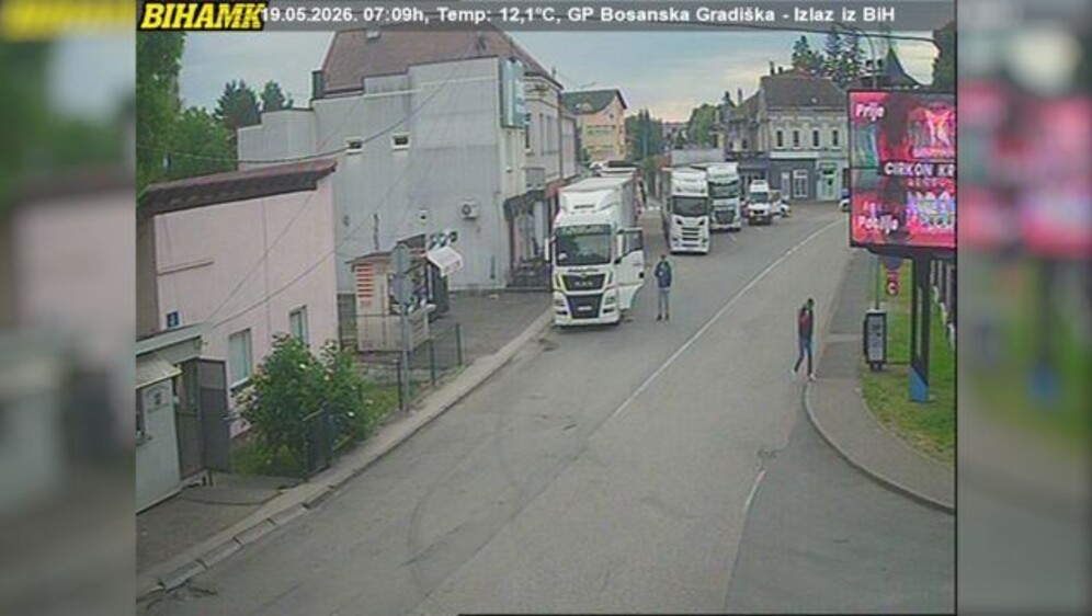 Zbog puknuća mosta stao promet na granici s BiH