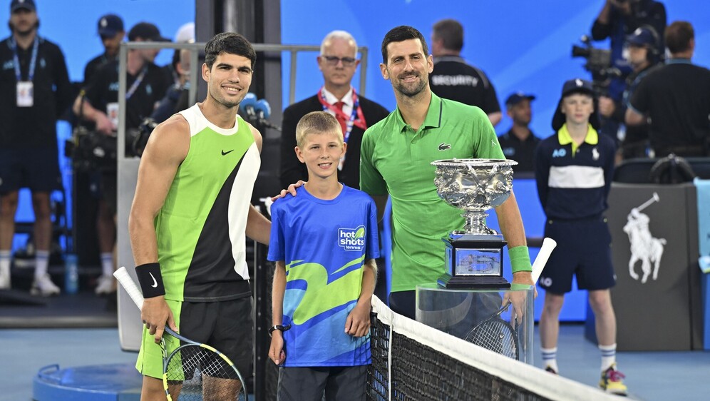Carlos Alcaraz i Novak Đoković
