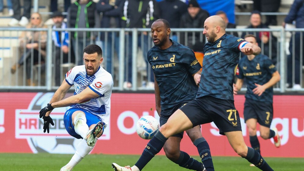 Osijek - Dinamo, utakmica 20. kola SuperSport HNL-a