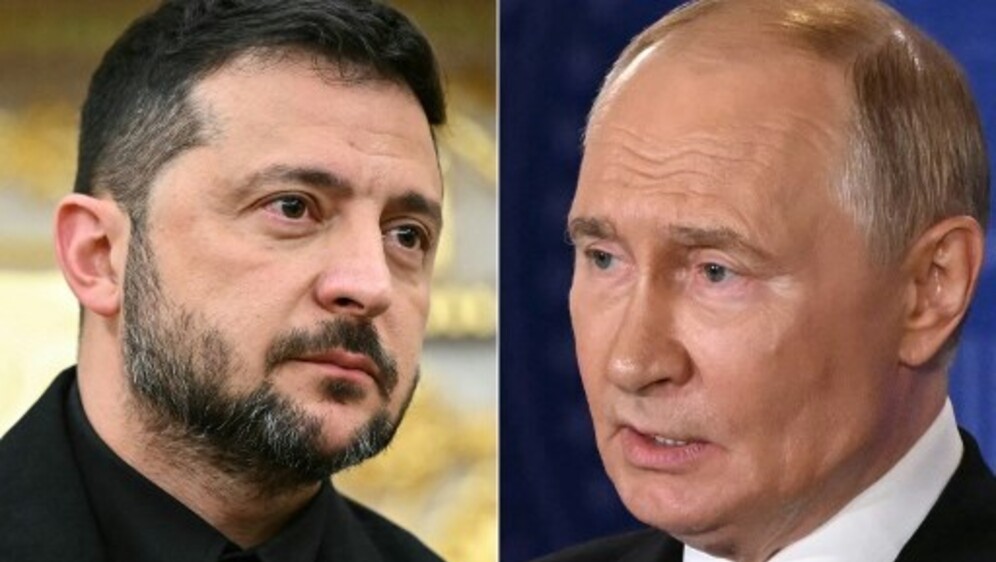 Volodimir Zelenski, Vladimir Putin