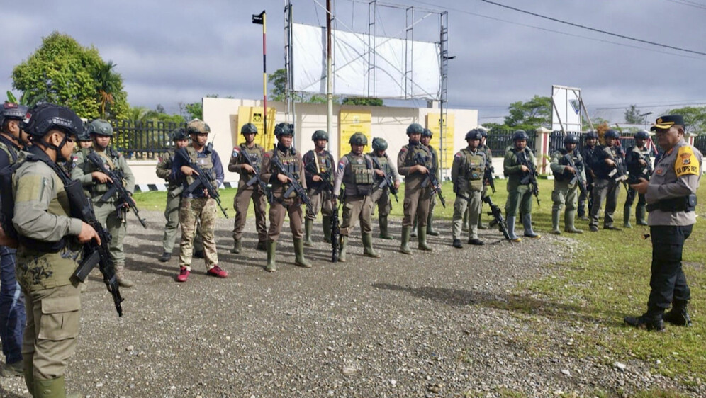 Indonezijska vojska u pokrajini Papua