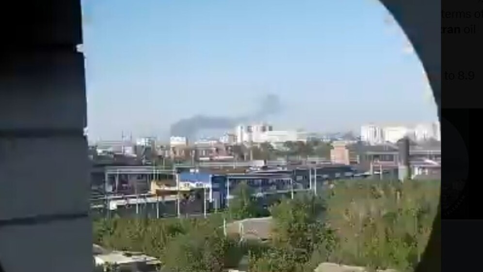 Ukrajinski napad na rafineriju u gradu Sizranju