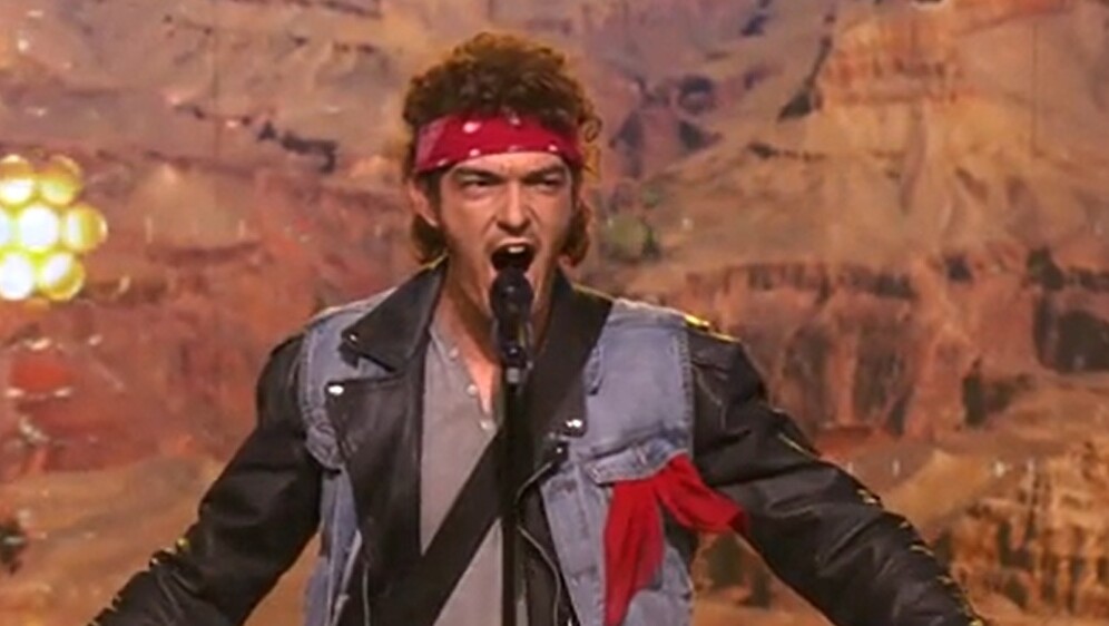 Lovro Juraga kao Bruce Springsteen