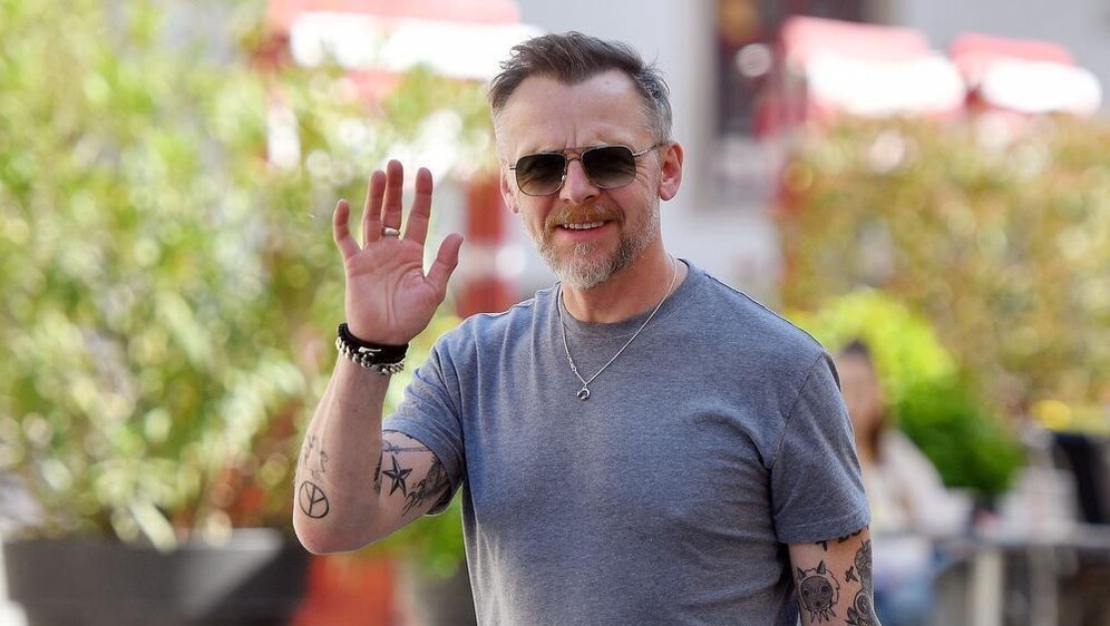 Simon Pegg.