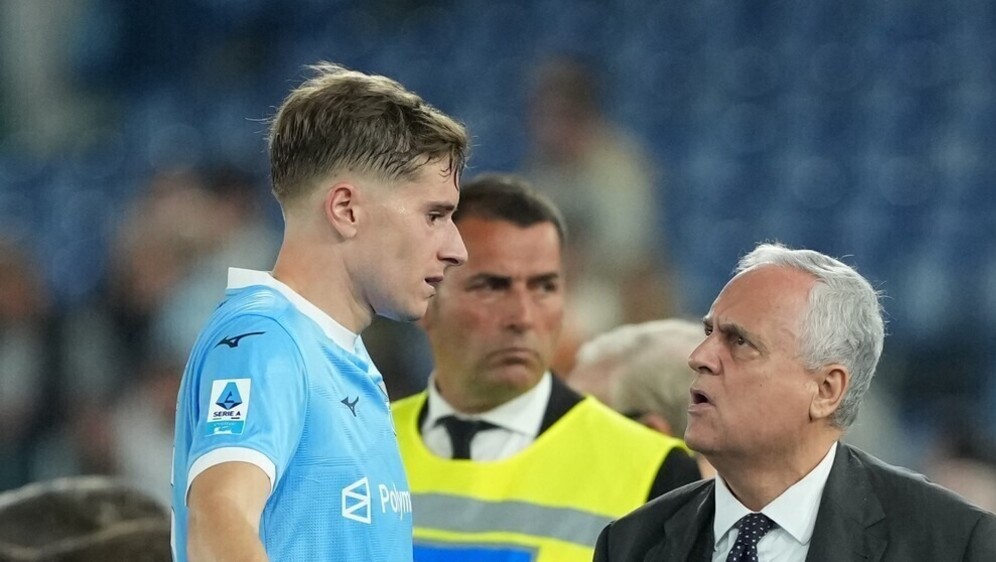 Toma Bašić i Claudio Lotito