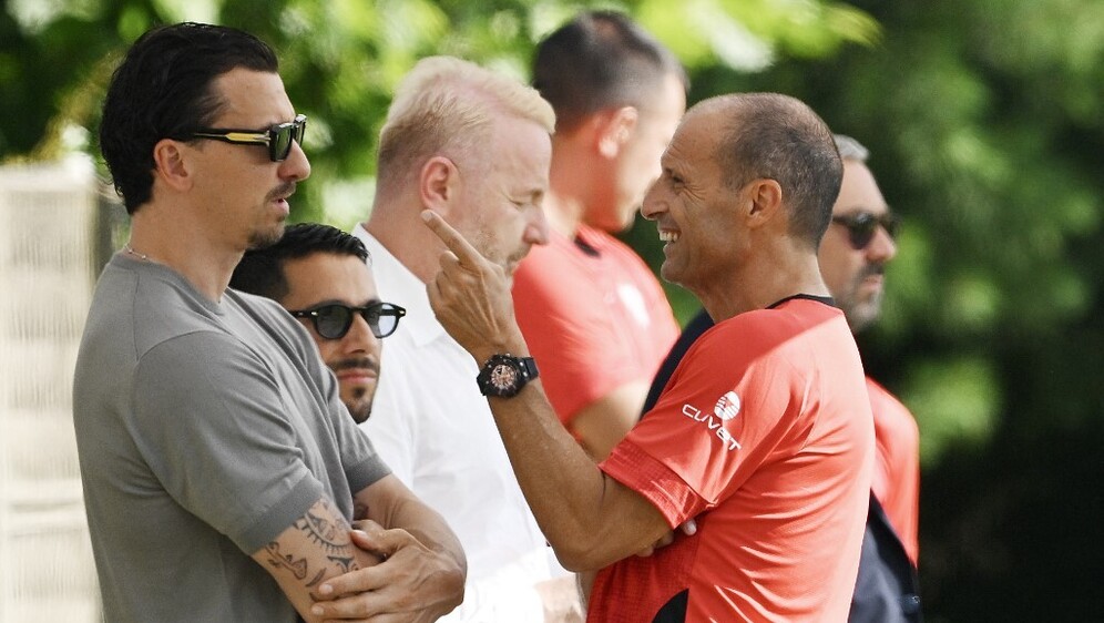Ibrahimović i Allegri